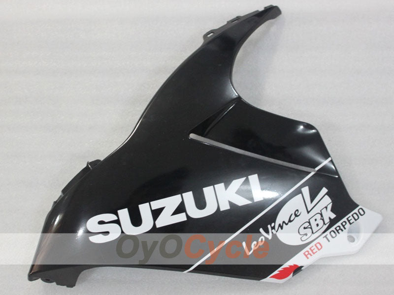 Einspritz-Verkleidungssatz für 11-26 GSX R750 - Weiß, Schwarz - Werksstil #OYO87903198