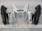 Einspritzverkleidungsset für GSX R600 11-26 - Weiß, Schwarz - Werksstil #OYO87903220