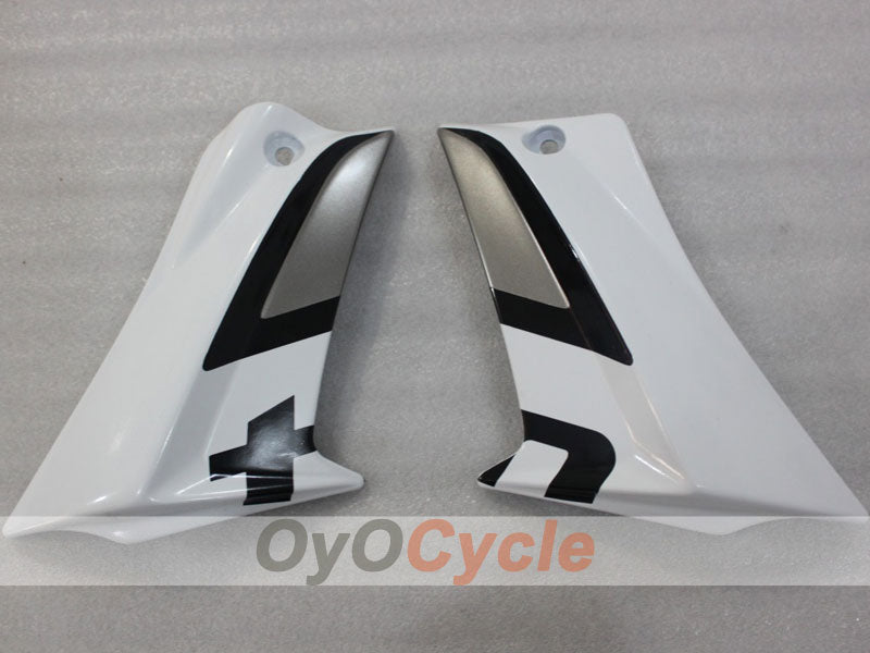 Einspritzverkleidungsset für GSX R600 11-26 - Weiß, Schwarz - Werksstil #OYO87903220