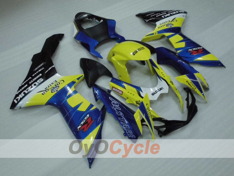 Einspritz-Verkleidungssatz für 11-26 GSX R750 - Gelb, Blau - Corona #OYO87903203