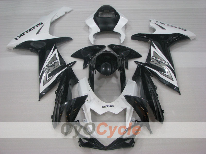 Verkleidungskit für 11-26 GSX R750 - Weiß, Schwarz - MICHELIN, MOTUL #OYO87903213 Zweitbild
