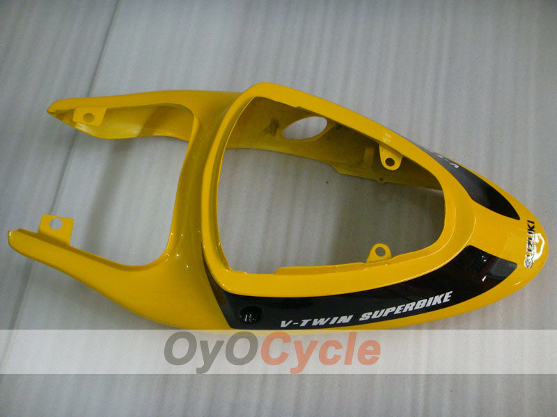 Verkleidungssatz für Einspritzmodelle der TL1000R, 98-03 - Gelb, Schwarz - Werksstil #OYO87903286