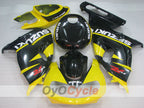 Verkleidungssatz für Einspritzmodelle der TL1000R, 98-03 - Gelb, Schwarz - Werksstil #OYO87903289