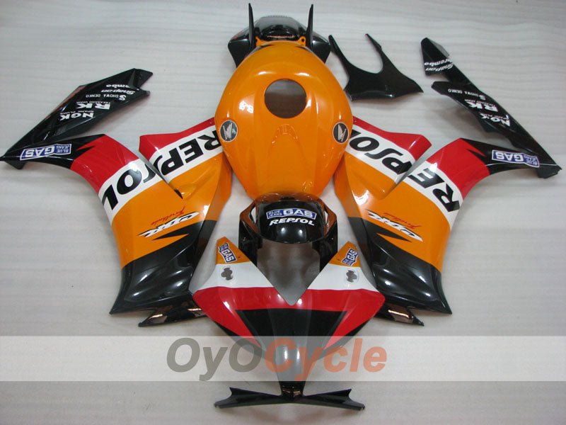 Einspritz-Verkleidungssatz für CBR1000RR 12-16 - Orange, Schwarz - Repsol #OYO87903318 Zweitbild