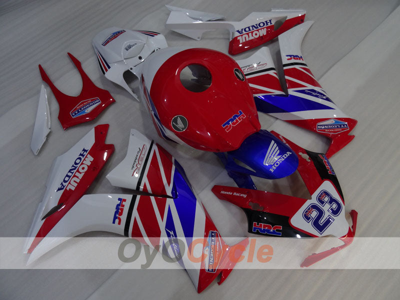 Einspritz-Verkleidungssatz für CBR1000RR 12-16 - Rot, Weiß - MOTUL #OYO87903322 Hauptbild