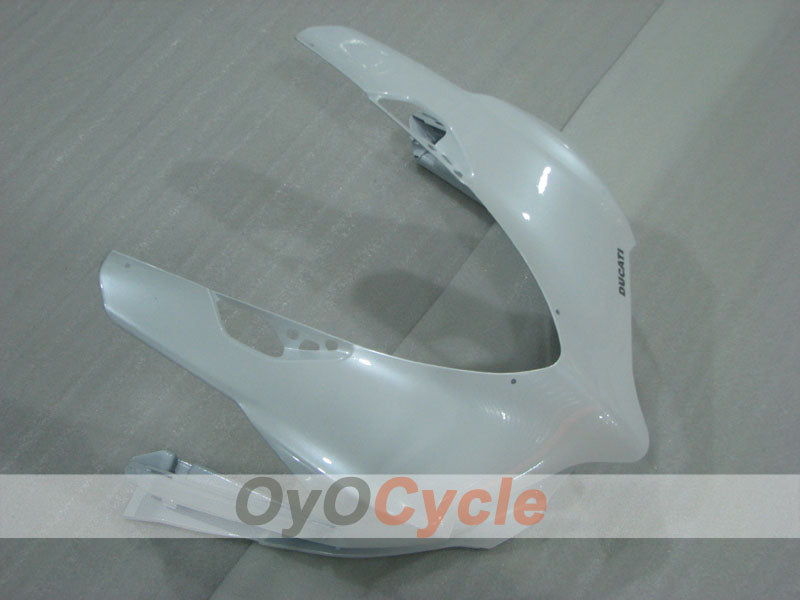 Einspritz-Verkleidungssatz für Ducati 1199, Baujahre 11-14 - Weiß - Werksstil #OYO87903384