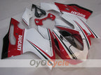 Einspritz-Verkleidungssatz für Ducati 1199, Baujahre 11-14 - Rot, Weiß - Werksstil #OYO87903386