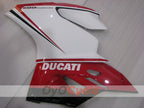 Einspritz-Verkleidungssatz für Ducati 1199, Baujahre 11-14 - Rot, Weiß - Werksstil #OYO87903386