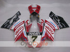 Einspritz-Verkleidungskit für Ducati 1199, Baujahre 11-14 - Rot, Weiß - FIAMM #OYO87903390