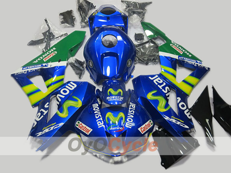 Einspritz-Verkleidungskit für CBR600RR, Baujahre 13-20 - Blau - Movistar #OYO87904539 Hauptbild