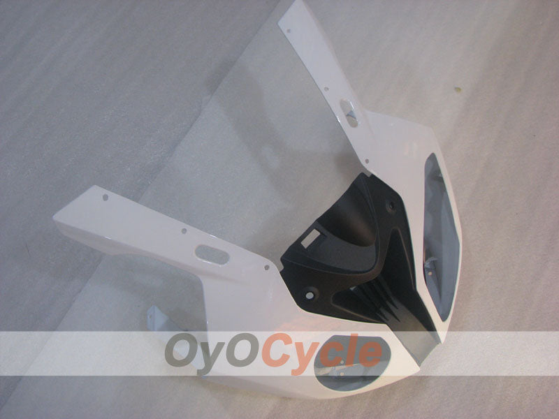 Einspritz-Verkleidungskit für BMW S1000RR, Baujahre 09-14 - Weiß, Schwarz - Werksstil #OYO87904541