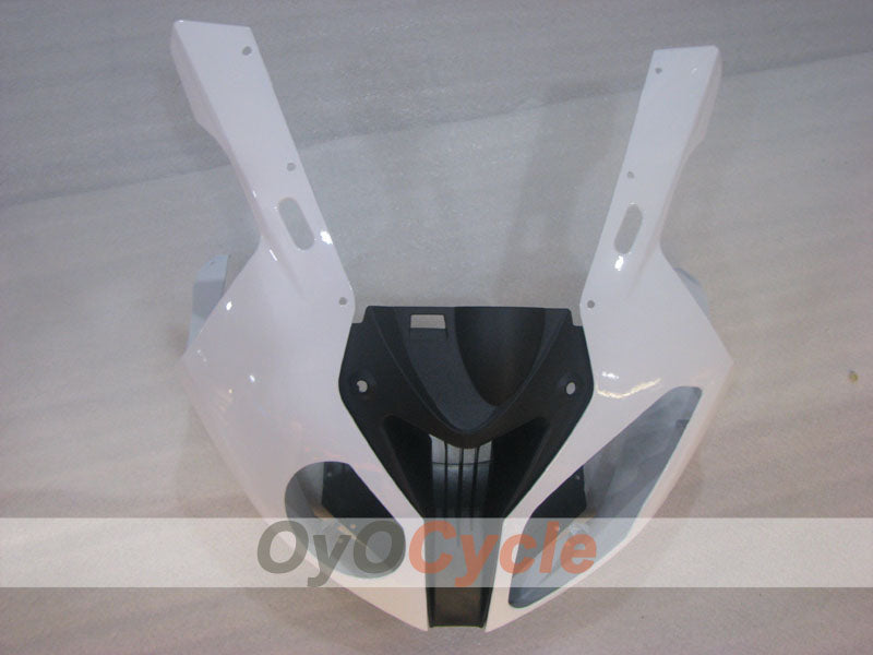 Einspritz-Verkleidungskit für BMW S1000RR, Baujahre 09-14 - Weiß, Schwarz - Werksstil #OYO87904541