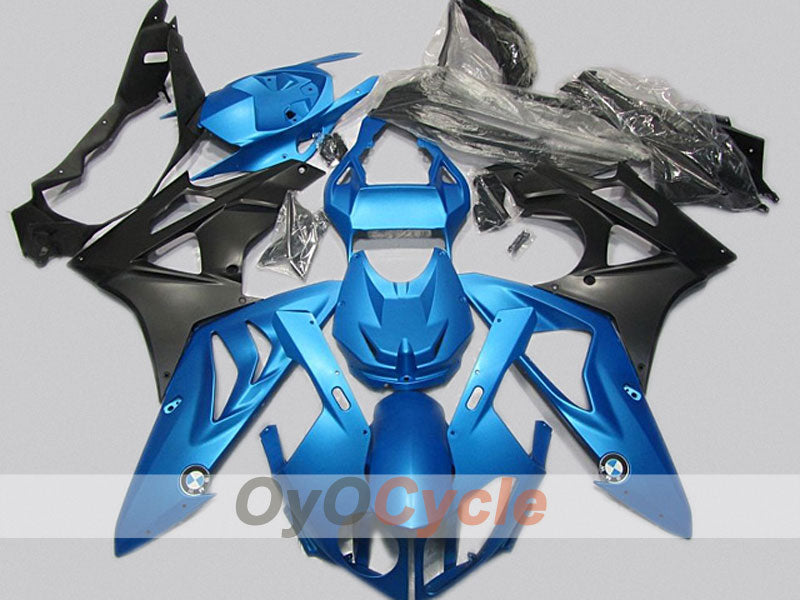 Einspritz-Verkleidungssatz für BMW S1000RR 09-14 - Blau, Schwarz - Werksstil #OYO87904546
