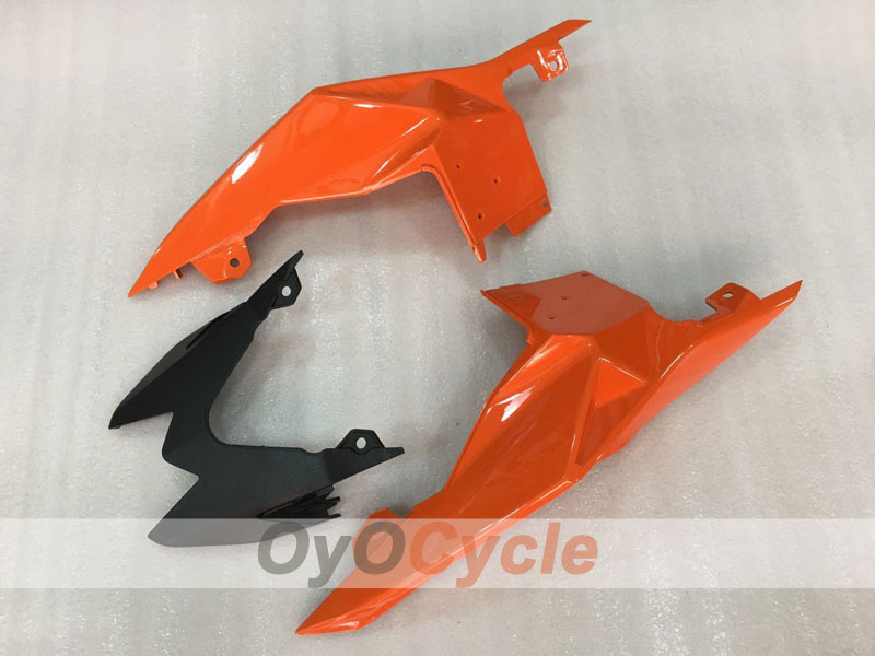 Einspritz-Verkleidungssatz für BMW S1000RR 15-16 - Orange, Schwarz - Werksstil #OYO87904550