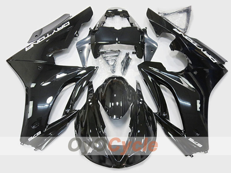Spritzverkleidungssatz für Triumph Daytona 675, 09-12 - Schwarz - Werksdesign #OYO87904573 Hauptbild