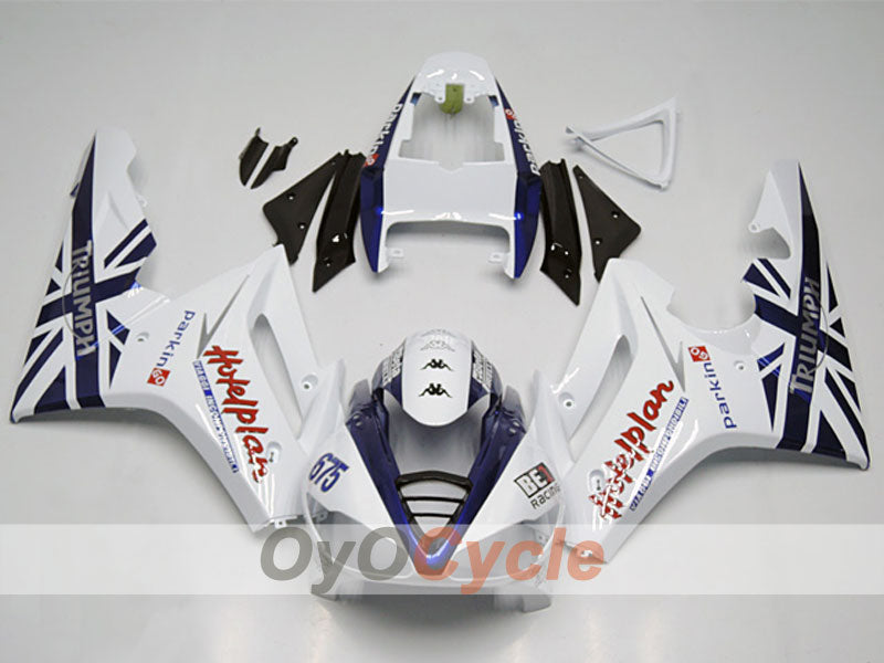 Spritzverkleidungssatz für Triumph Daytona 675, 09-12 - Weiß - HM Plant #OYO87904577 Hauptbild