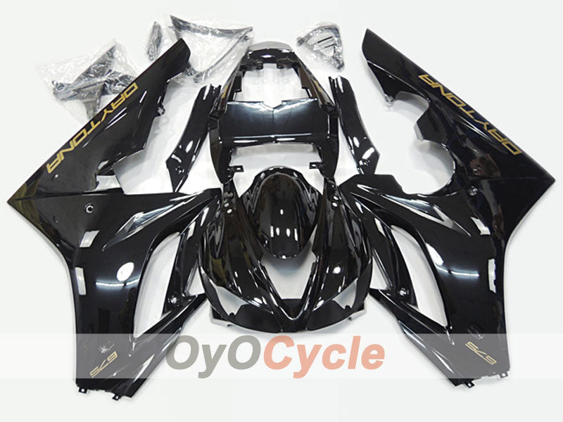 Spritzverkleidungssatz für Triumph Daytona 675, 09-12 - Schwarz - Werksdesign #OYO87904578 Hauptbild