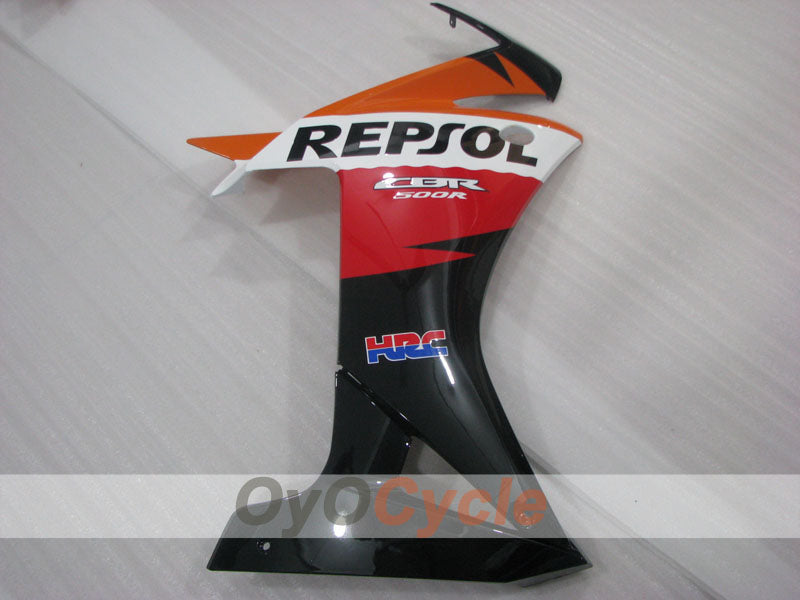 Linke und rechte Seitenverkleidung für Honda 13-15 CBR500R #OYO87907777 Zweitbild