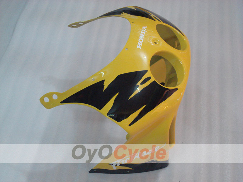 Verkleidungssatz für die CBR250RR 90-94 - Gelb, Schwarz - Werksstil #OYO87904758