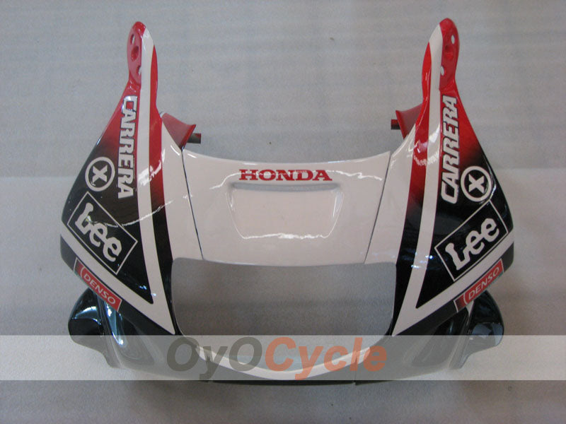 Verkleidungssatz für Honda CBR600 F2, Baujahre 91-94 - Weiß, Schwarz - Lee #OYO87904773
