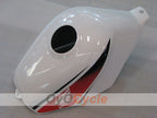Verkleidungssatz für Honda CBR600 F2, Baujahre 91-94 - Weiß, Schwarz - Lee #OYO87904773