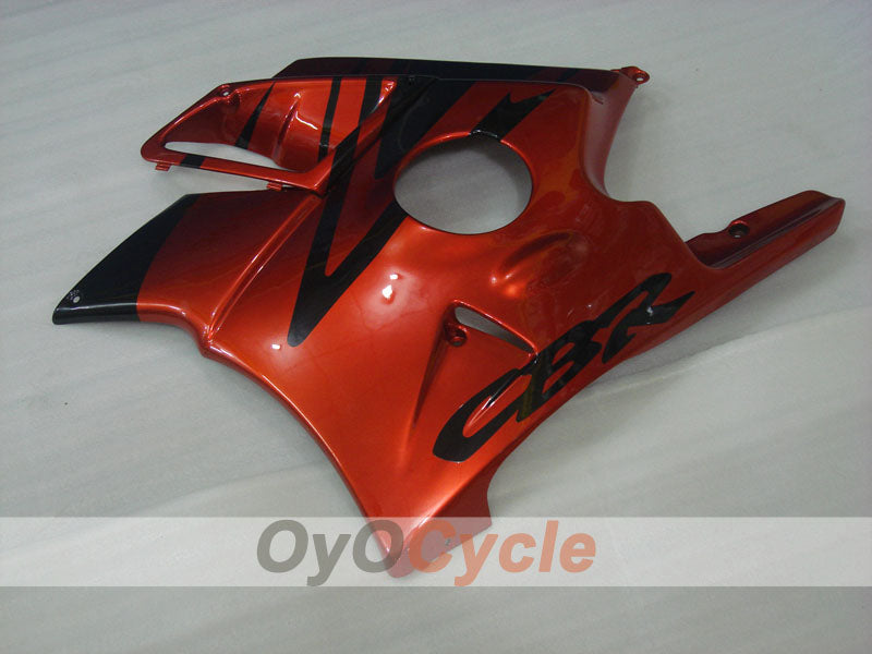 Verkleidungssatz für Honda CBR600 F2, Baujahre 91-94 - Orange, Schwarz - Werksstil #OYO87904775