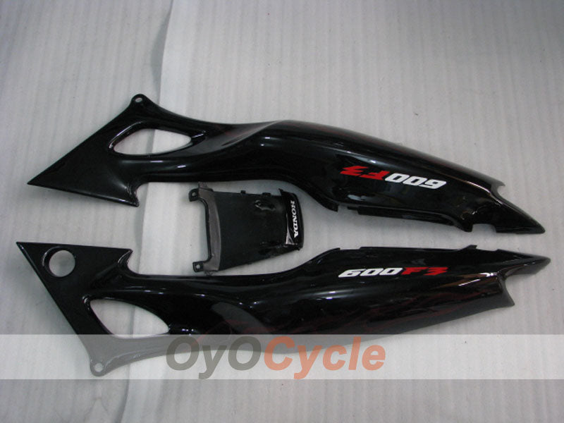 Verkleidungssatz für Einspritzung für CBR600F3 97-98 - Rot, Schwarz - Flamme #OYO87900066