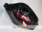 Verkleidungssatz für Einspritzung für CBR600F3 97-98 - Rot, Schwarz - Flamme #OYO87900066