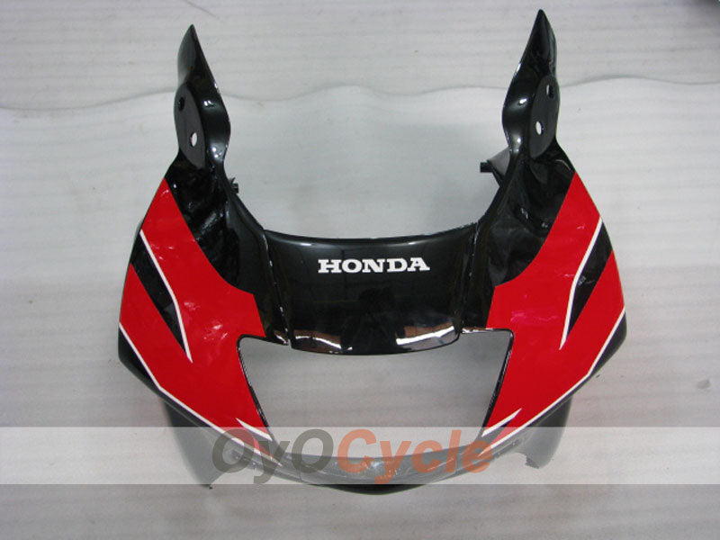 Verkleidungssatz für Einspritzung für CBR600F3 97-98 - Rot, Schwarz - Werksstil #OYO87900073