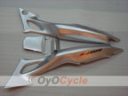 Verkleidungssatz für Einspritzermodelle, CBR600F3 97-98 - Schwarz, Silber - Werksstil #OYO87900075