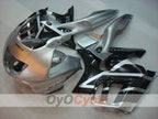 Verkleidungssatz für Einspritzermodelle, CBR600F3 97-98 - Schwarz, Silber - Werksstil #OYO87900075