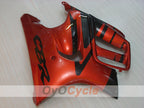 Verkleidungssatz für Einspritzermodelle, CBR600F3 97-98 - Orange, Schwarz - Werksstil #OYO87900079