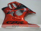 Verkleidungssatz für Einspritzermodelle, CBR600F3 97-98 - Orange, Schwarz - Werksstil #OYO87900079
