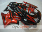 Verkleidungssatz für Einspritzermodelle, CBR600F3 97-98 - Orange, Schwarz - Werksstil #OYO87900079