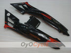 Verkleidungssatz für Einspritzermodelle, CBR600F3 97-98 - Orange, Schwarz - Werksstil #OYO87900079