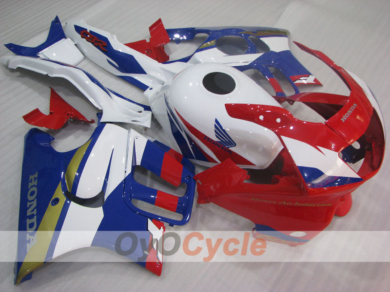 Verkleidungssatz für Einspritzermodelle, CBR600F3 97-98 - Blau, Weiß - Werksstil #OYO87900081 Hauptbild