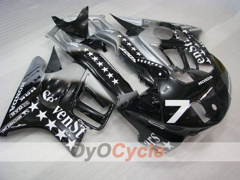 Verkleidungssatz für Einspritzermodelle der CBR600F3 97-98 - Schwarz, Grau - SevenStars #OYO87900102 Hauptbild