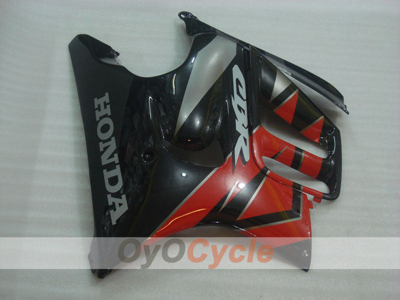 Verkleidungssatz für Einspritzermodelle, CBR600F3 97-98 - Rot, Schwarz - Werksstil #OYO87900084