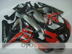 Verkleidungssatz für Einspritzermodelle, CBR600F3 97-98 - Rot, Schwarz - Werksstil #OYO87900084