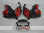 Verkleidungssatz für Einspritzermodelle, CBR600F3 97-98 - Rot, Schwarz - Werksstil #OYO87900084