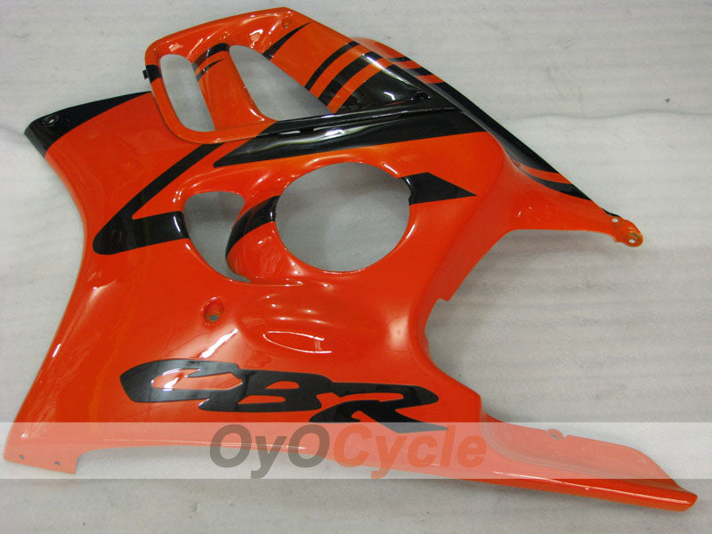 Verkleidungssatz für Einspritzmodelle 95-96 CBR600F3 - Orange, Schwarz - Werksstil #OYO87902776