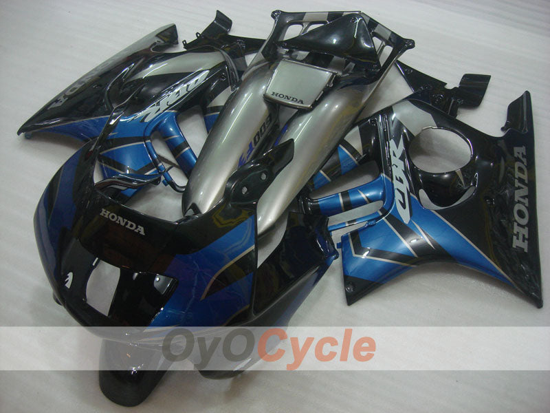 Verkleidungssatz für Einspritzmodelle 97-98 CBR600F3 - Blau, Schwarz - Werksstil #OYO87902778 Zweitbild