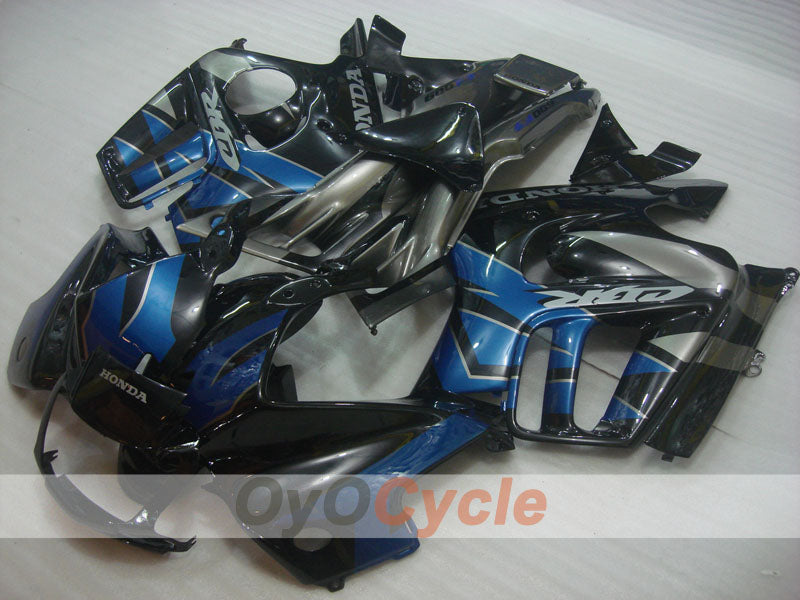 Einspritzverkleidungssatz für 95-96 CBR600F3 - Blau, Schwarz - Werksdesign #OYO87902793 Hauptbild