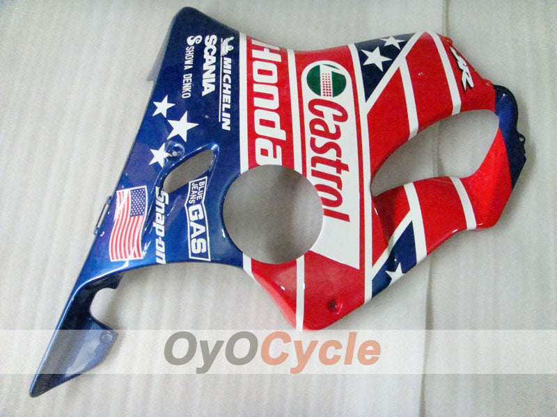 Linke und rechte Seitenverkleidung für Honda 99-00 CBR600F4 #OYO87907975