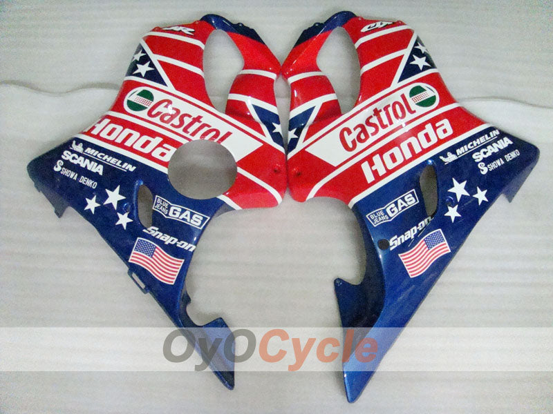 Linke und rechte Seitenverkleidung für Honda 99-00 CBR600F4 #OYO87907975