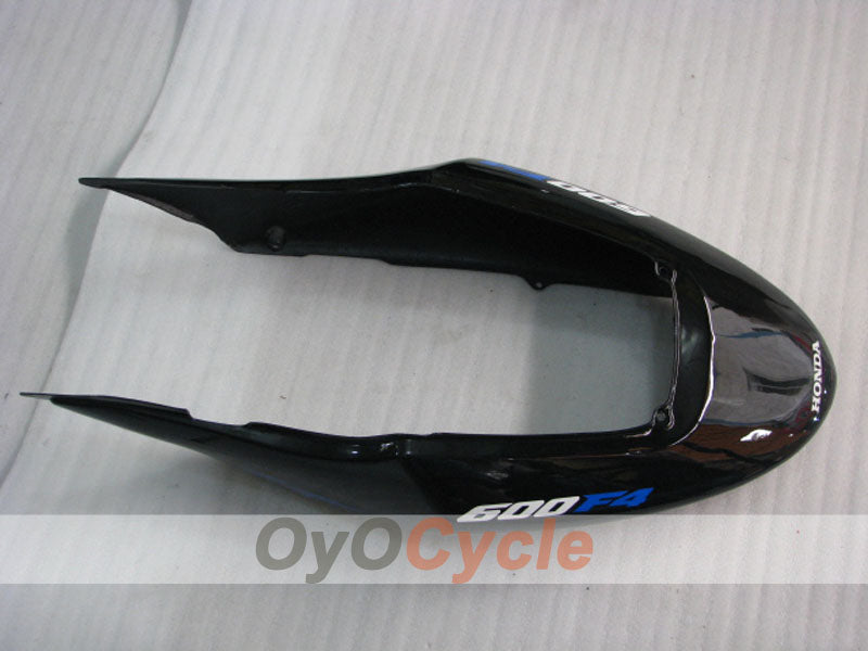 Verkleidungssatz für Einspritzermodelle der CBR600F4 99-00 - Blau, Schwarz - Flame #OYO87900111
