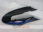 Verkleidungssatz für Einspritzermodelle der CBR600F4 99-00 - Blau, Schwarz - Flame #OYO87900111