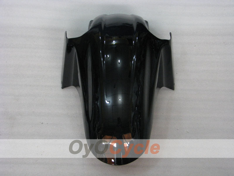 Verkleidungssatz für Einspritzermodelle der CBR600F4 99-00 - Blau, Schwarz - Flame #OYO87900111
