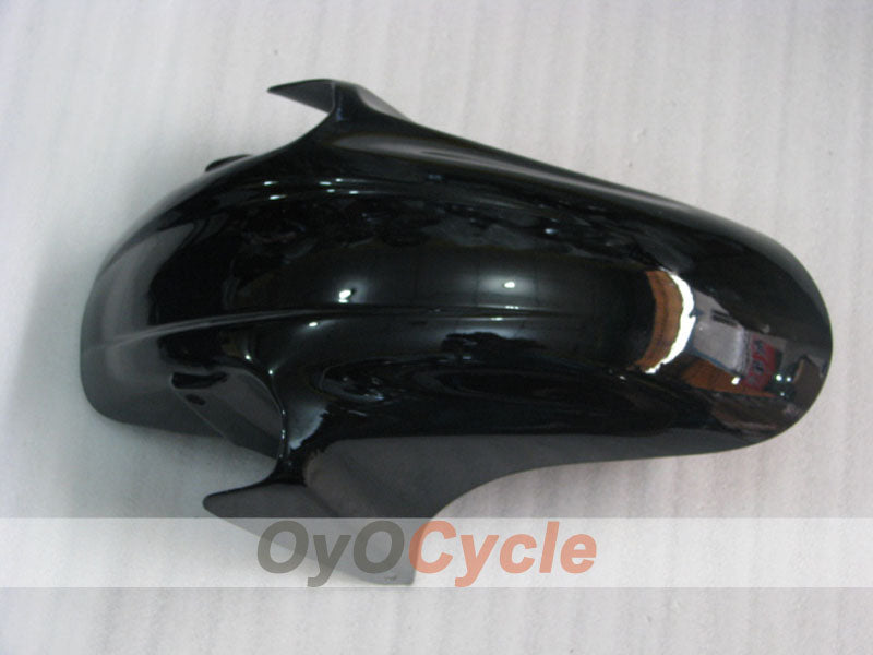 Verkleidungssatz für Einspritzermodelle der CBR600F4 99-00 - Blau, Schwarz - Flame #OYO87900111