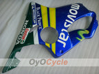 Verkleidungssatz für Einspritzmodelle 99-00 CBR600F4 - Gelb, Weiß - Castrol, Movistar #OYO87900116